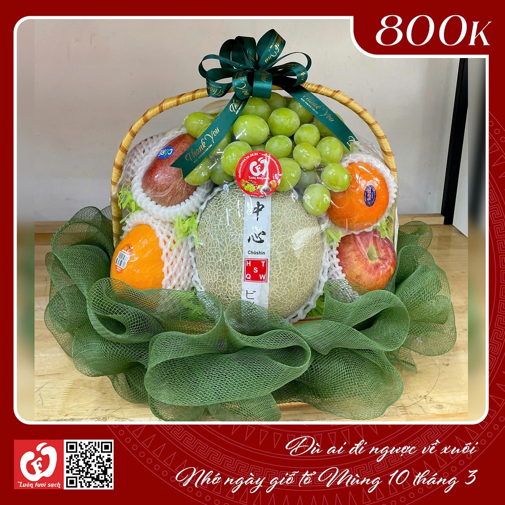 TC66 - Giỏ quà hoa quả nhập khẩu