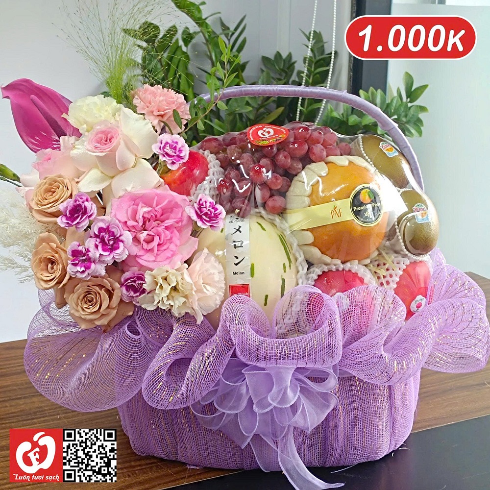 TC54 - Giỏ quà hoa quả nhập khẩu