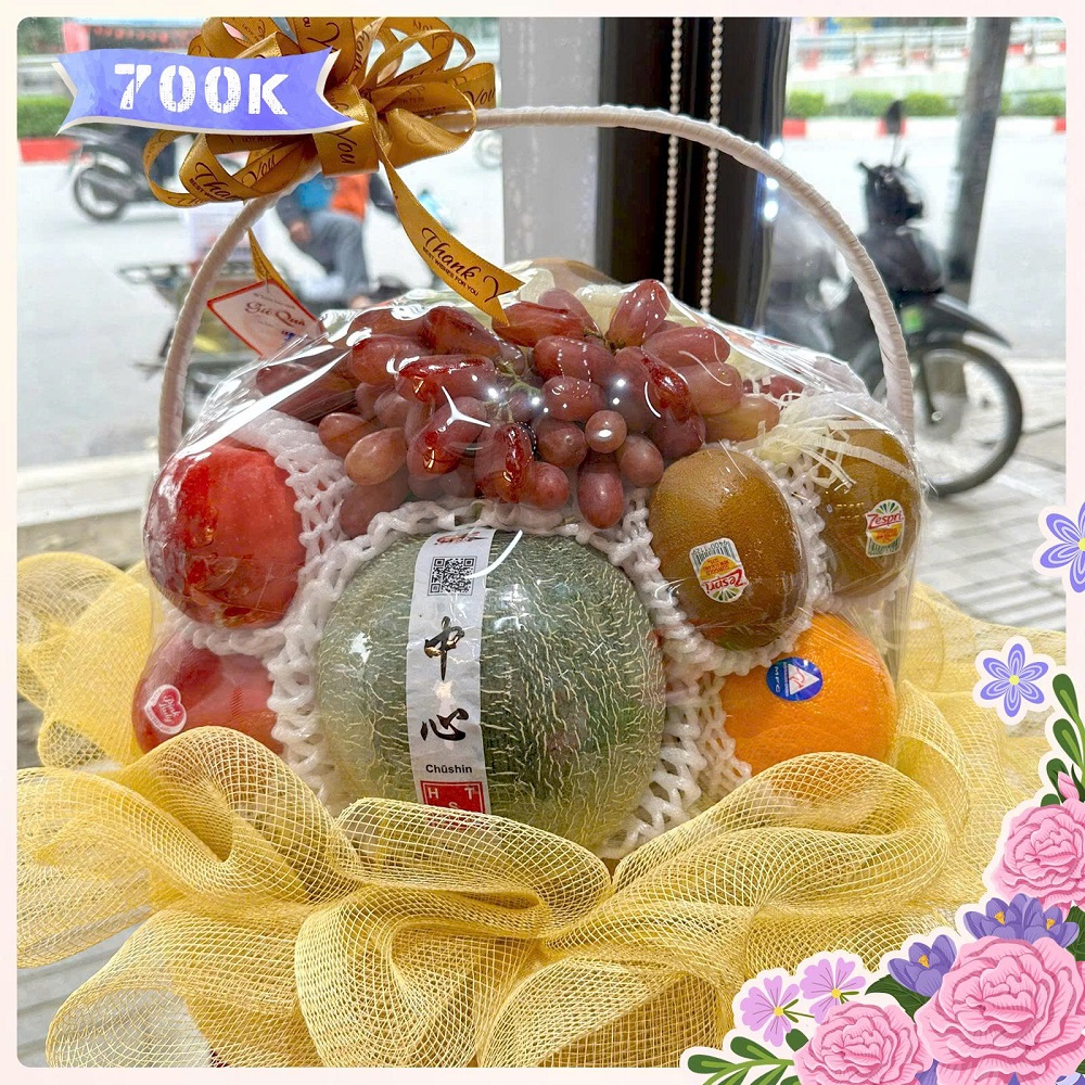 TC68 - Giỏ quà hoa quả nhập khẩu