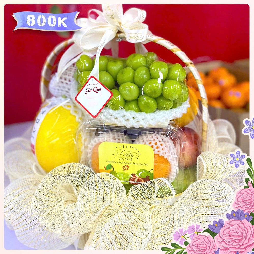 TC39 - Giỏ quà hoa quả nhập khẩu