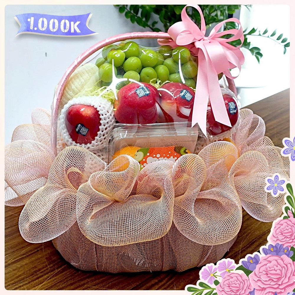 TC38 - Giỏ quà hoa quả nhập khẩu