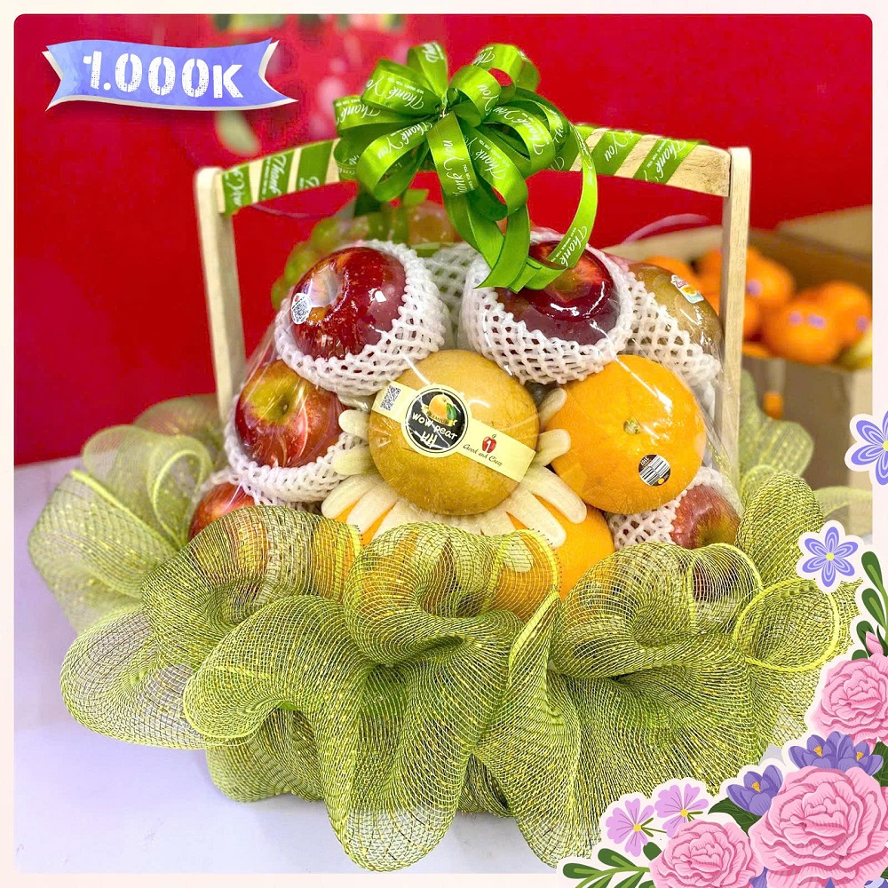 TC26 - Giỏ quà hoa quả nhập khẩu