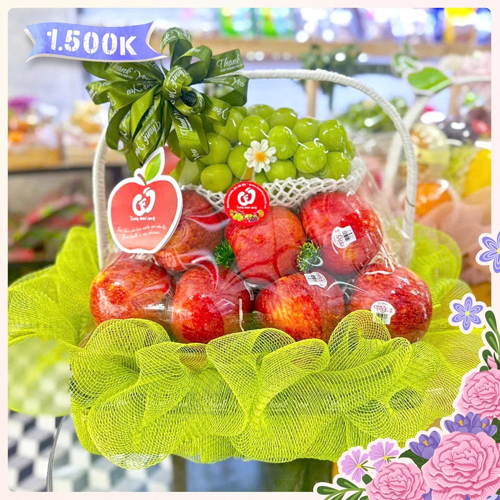 TC08 - Lẵng hoa quả cao cấp