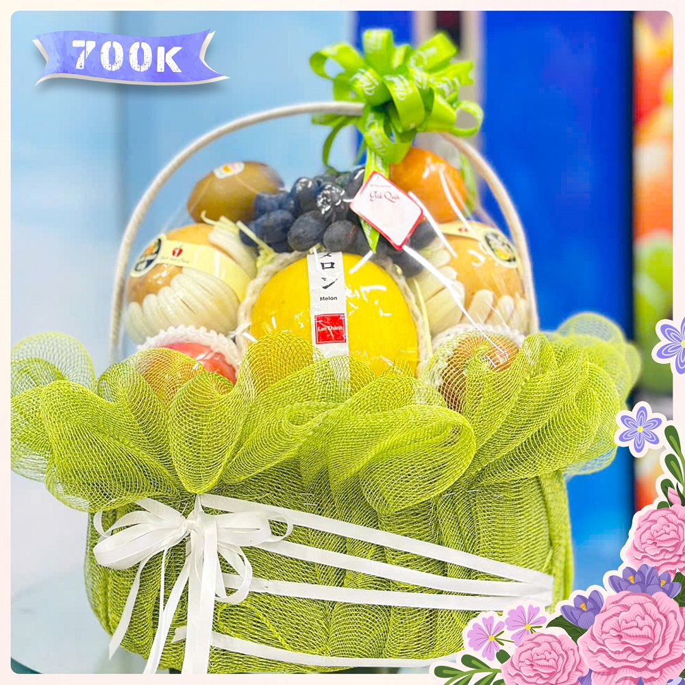 TC27 - Giỏ quà hoa quả nhập khẩu