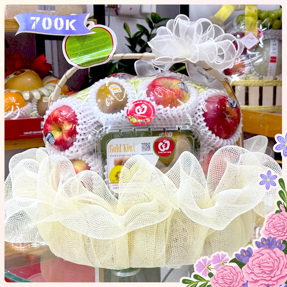 TC28 - Giỏ quà hoa quả nhập khẩu