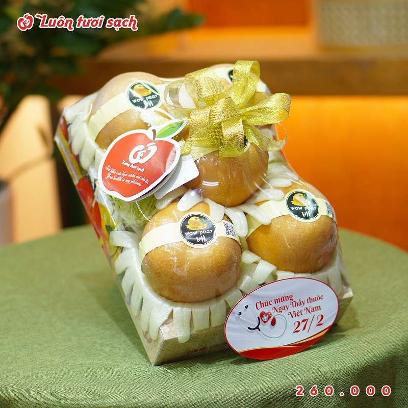 TC31 -  Hộp Lê Nâu giống Hàn