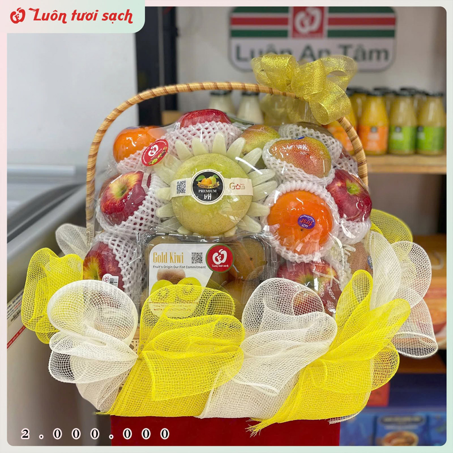 TC20 - Lẵng hoa quả cao cấp