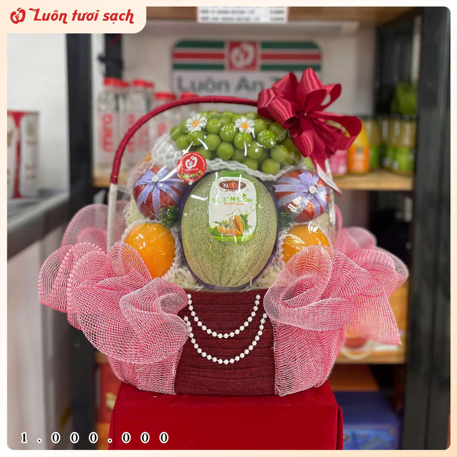 TC54 - Giỏ quà hoa quả nhập khẩu